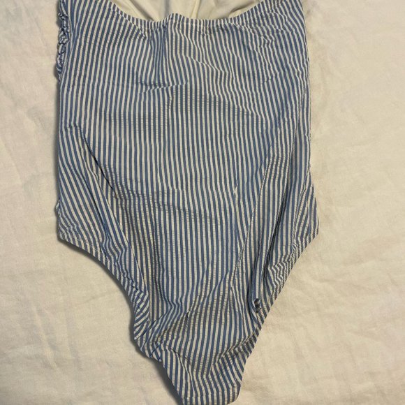 J.Crew Straples Swimsuit - Seersucker - 6 - Picture 3 of 5